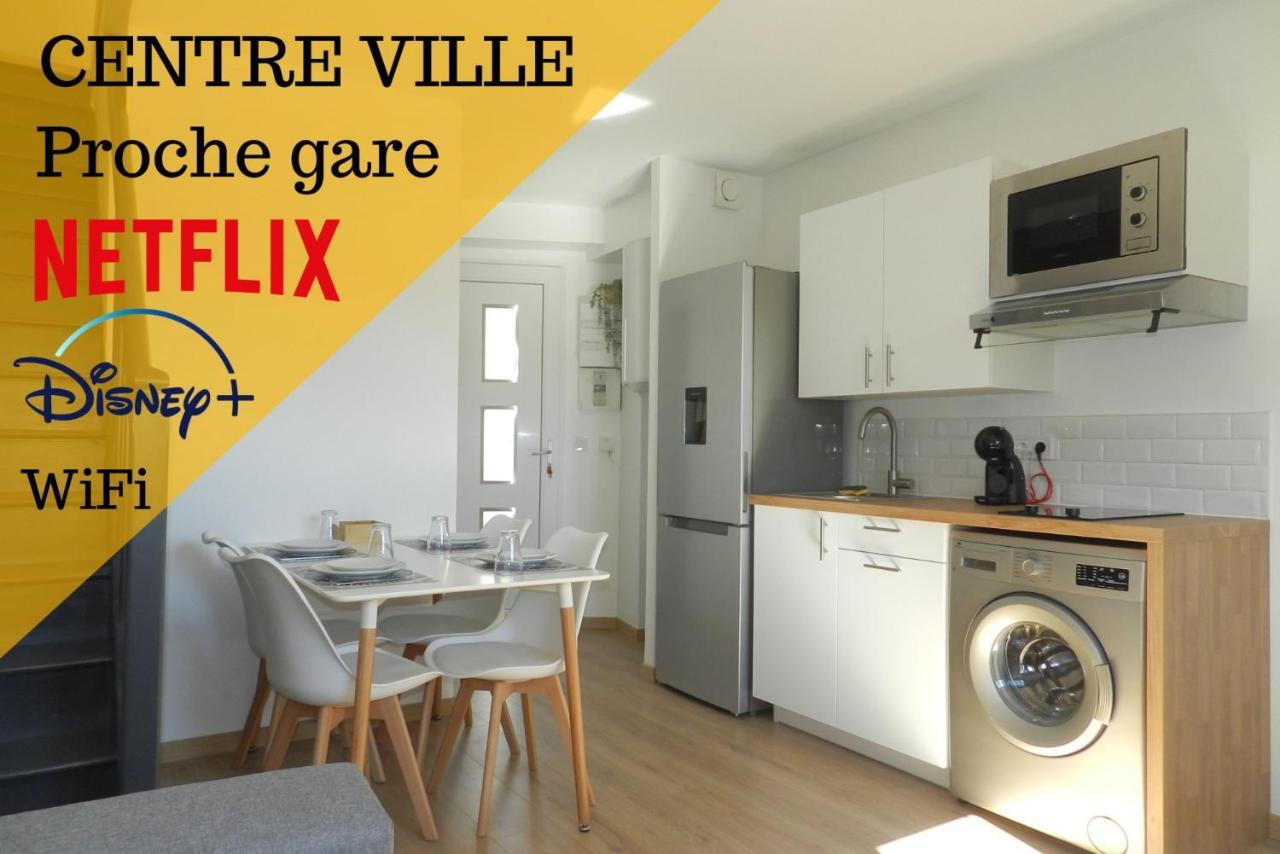 Le Duplex By Goodbnb - Proche Gare - 15Min Futuroscope Poitiers Eksteriør billede